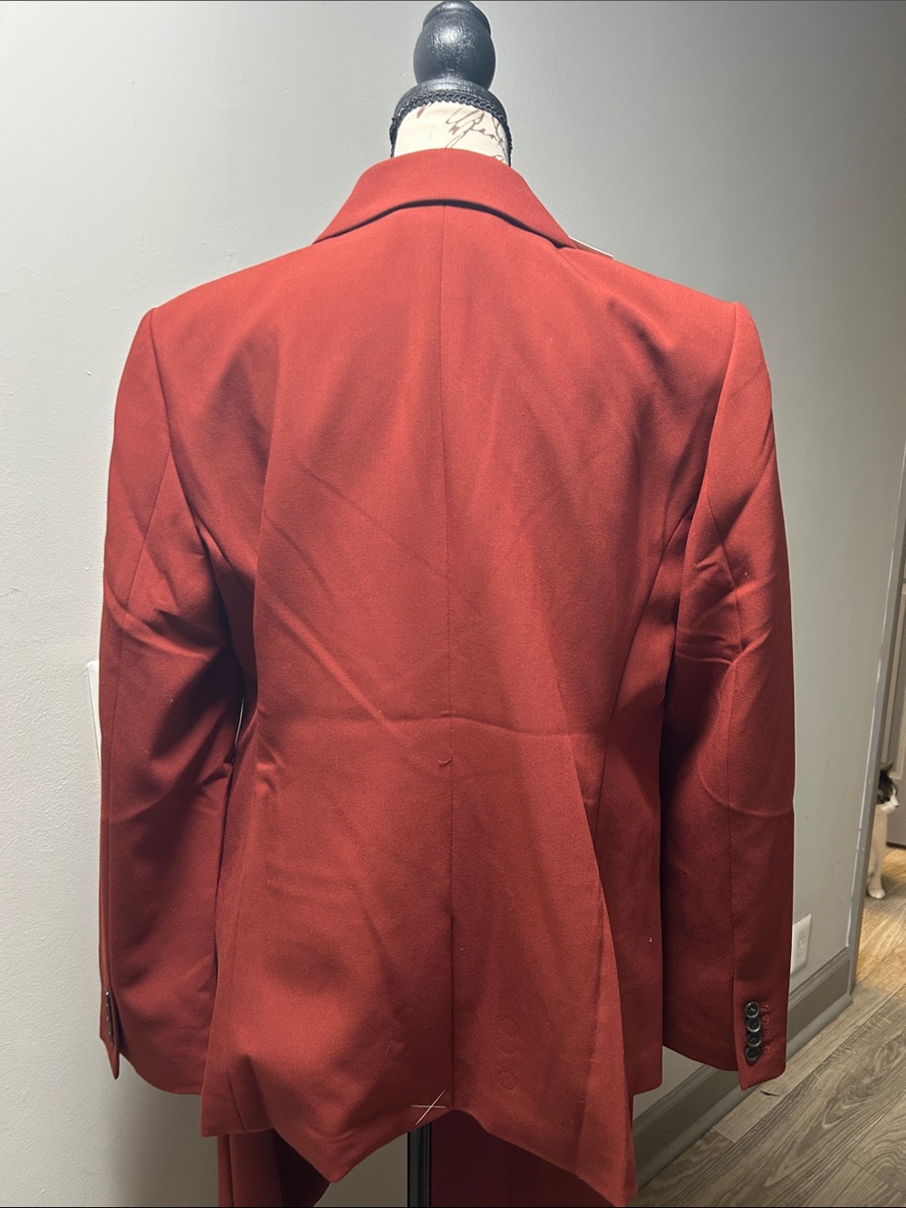 Ann Taylor Rust Single-Button Blazer - Picture 3 of 4
